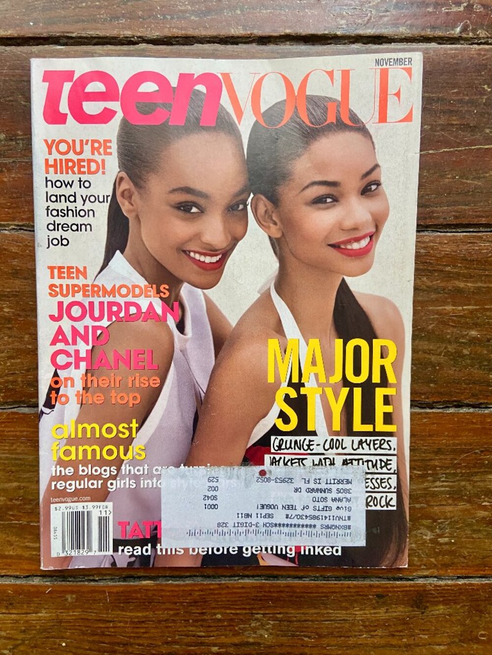 Teen Vogue Magazine November 2009 Jourdan Chanel